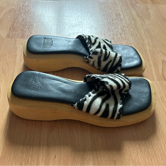 Y2K wooden slides / sandals - Picture 15 of 15